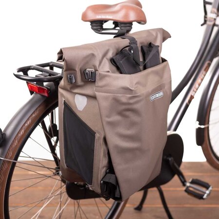 Ortlieb Enkele Fietstas en Rugtas Vario PS QL 2.1 Dark Sand - 26L