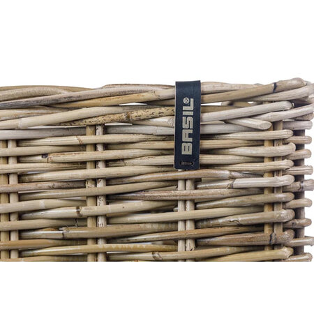 Basil Fietsmand Dax Grijs - Maat S