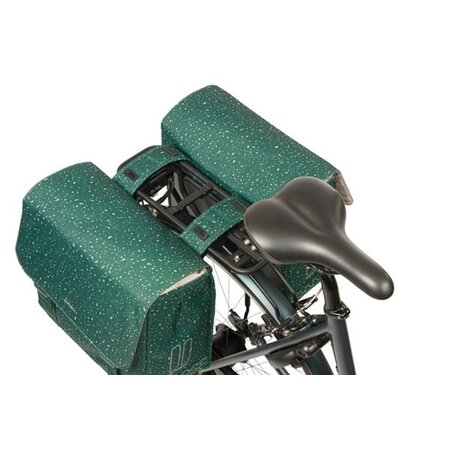 Basil Dubbele fietstas Flair 35L Groen