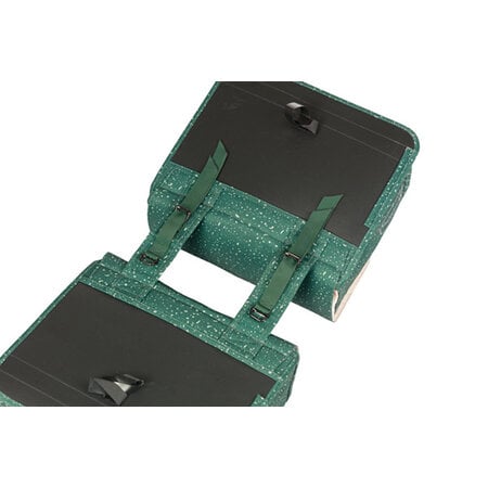 Basil Dubbele fietstas Flair 35L Groen