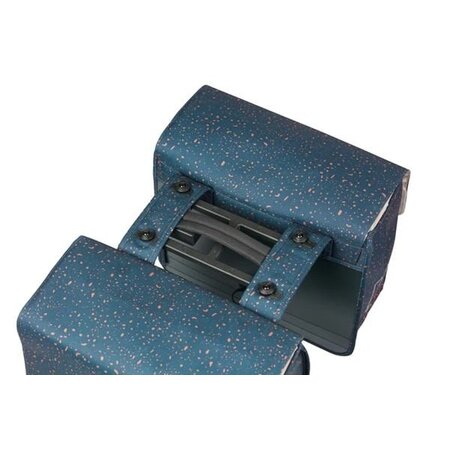 Basil Dubbele fietstas Flair MIK 2.0 35L Navy