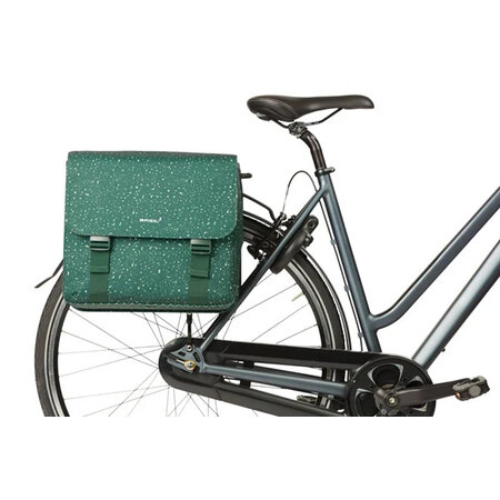 Basil Dubbele fietstas Flair MIK 2.0 35L Groen