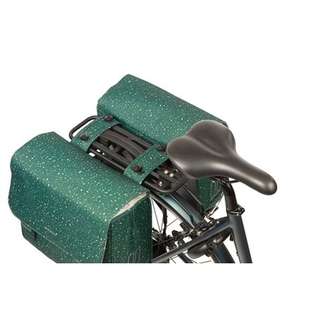 Basil Dubbele fietstas Flair MIK 2.0 35L Groen