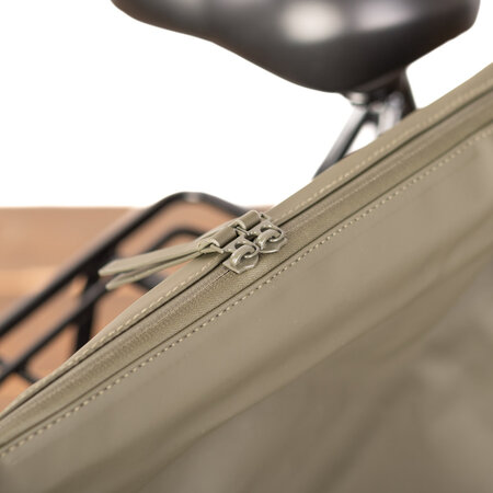 Basil Enkele fietstas SoHo Nordlicht MIK Studs 17L Mosgroen