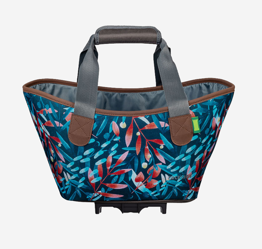 Fietsmand Agnetha 2.0 15L Midnight Flowers