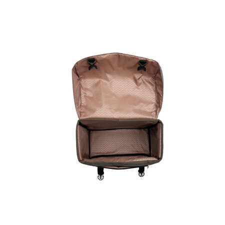 New Looxs Dubbele fietstas  Oslo Joli Double 37L Zwart/groen