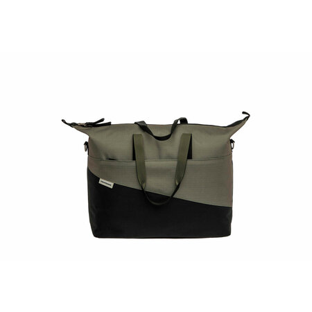 New Looxs Enkele fietstas Oslo Tendo 21L Zwart/groen
