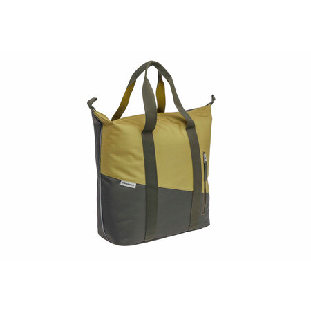 New Looxs Enkele fietstas Shopper Oslo Kota 24L Olijfgroen/geel