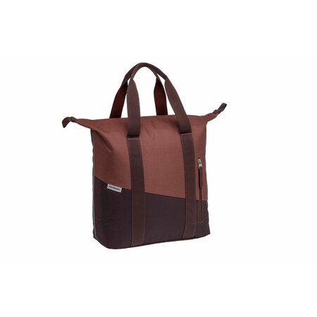 New Looxs Enkele fietstas Shopper Oslo Kota 24L Bordeaux/roest