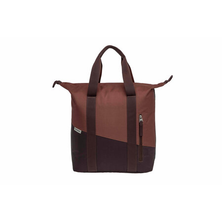 New Looxs Enkele fietstas Shopper Oslo Kota 24L Bordeaux/roest