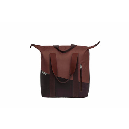 New Looxs Enkele fietstas Shopper Oslo Kota 24L Bordeaux/roest