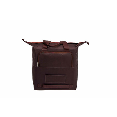 New Looxs Enkele fietstas Shopper Oslo Kota 24L Bordeaux/roest
