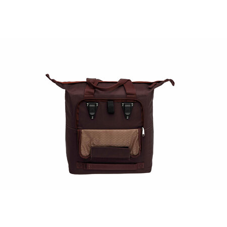 New Looxs Enkele fietstas Shopper Oslo Kota 24L Bordeaux/roest
