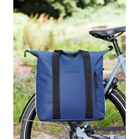 New Looxs Enkele fietstas Shopper Odense Kota 24L Dark Blue