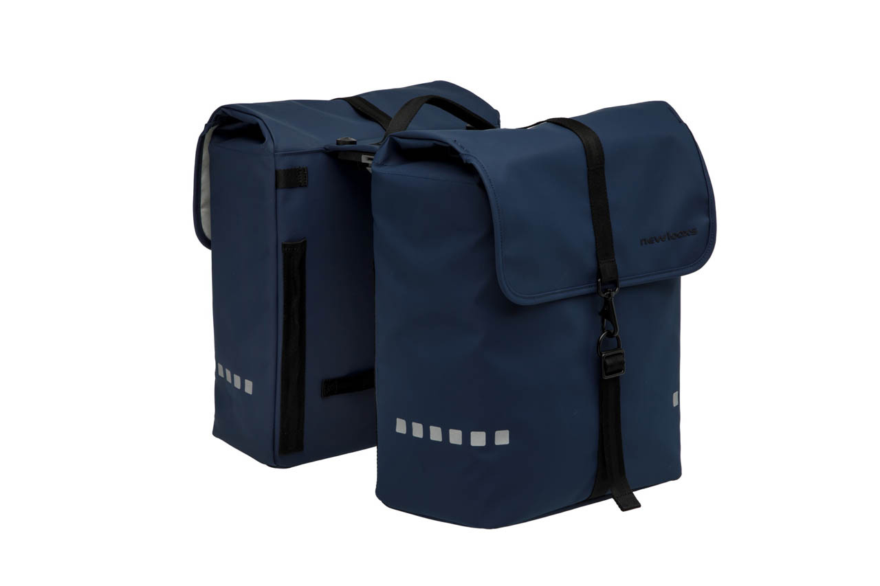 Dubbele fietstas Odense Double MIK 39L Dark Blue afbeelding