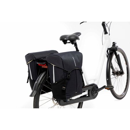 New Looxs Dubbele fietstas Sports Double MIK 40L Zwart