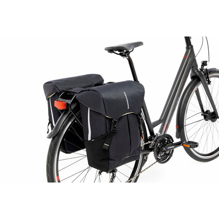 New Looxs Dubbele fietstas Sports Double 40L Zwart