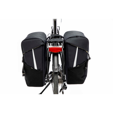 New Looxs Dubbele fietstas Sports Double 40L Zwart