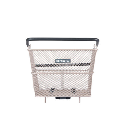 Basil Fietsmand Cento MIK Nude Metallic - Voor achterop