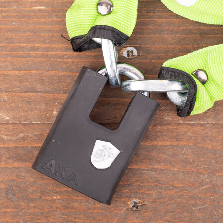 AXA Kettingslot Clinch+ 85CM Groen