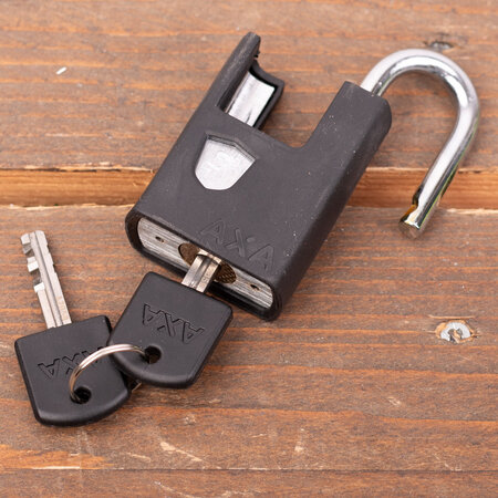 AXA Kettingslot Clinch+ 85CM Groen