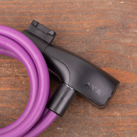 AXA Kabelslot Resolute 8-120 Royal Purple
