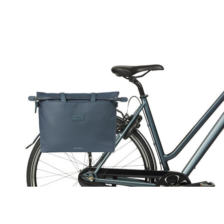Basil Enkele fietstas Manhattan Commuter 12L Navy