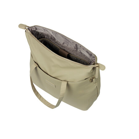 Basil Enkele fietstas Manhattan Commuter 12L Taupe