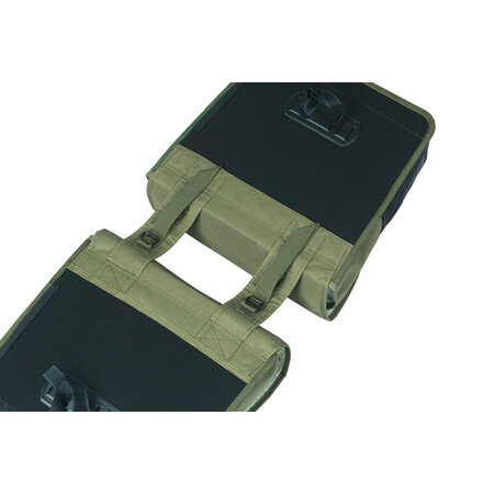 Basil Dubbele Fietstas Go 32L Groen