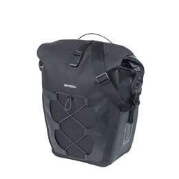 Basil Enkele Fietstas Navigator Waterproof L MIK Studs 22L Zwart