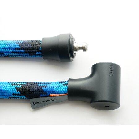 Tex-Lock Kabelslot Textielslot Orbit Morpho Blue 120 cm  - ART-2