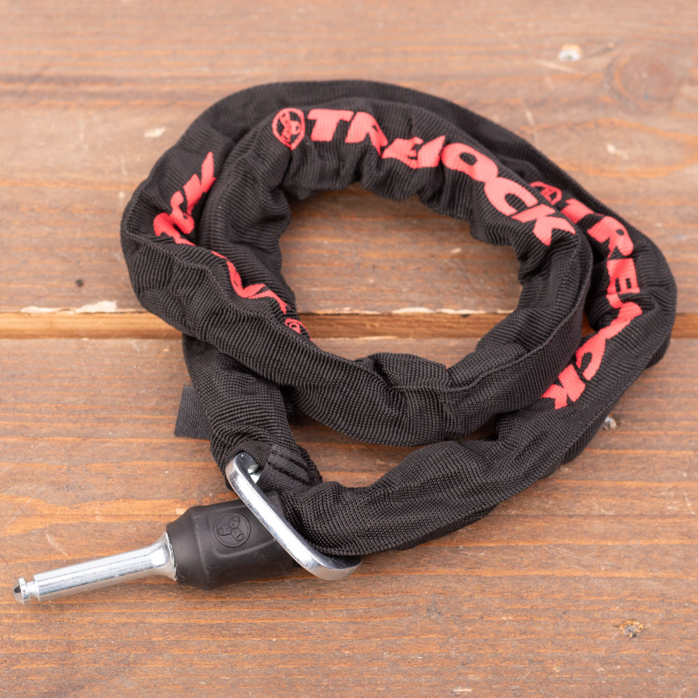 ZR Insteekketting 355 Zwart-rood - 100 cm