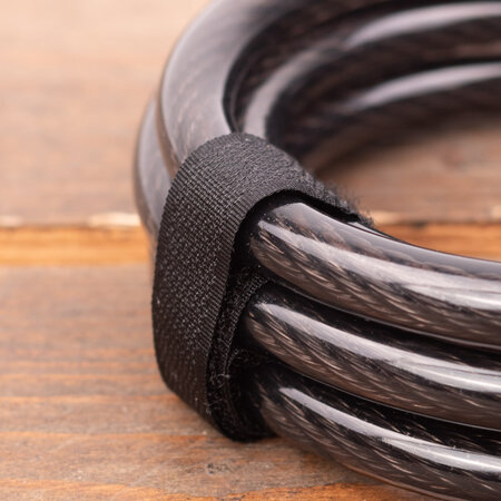 DoubleLock Kabelslot Coil Cable Combo 185 CM  - 12 MM  met cijfercode