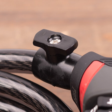DoubleLock Kabelslot Coil Cable Combo 185 CM  - 12 MM  met cijfercode