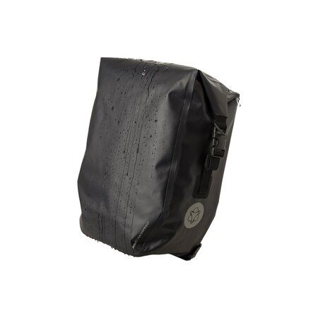 AGU Lichtgewicht Enkele fietstas Shelter Large 42L Zwart CG - Set van twee tassen