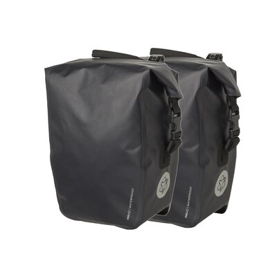 AGU Lichtgewicht Enkele fietstas Shelter Medium 32L Zwart CG Set