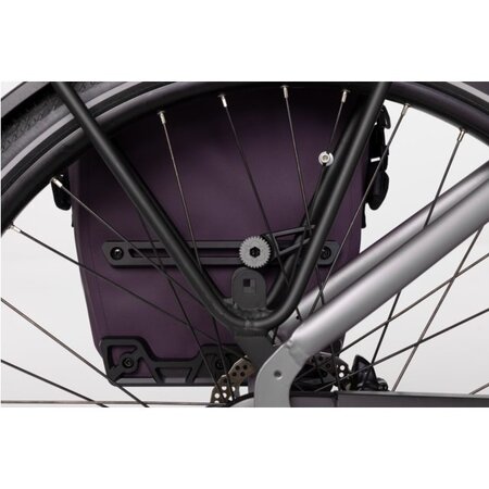 AGU Enkele fietstas Clean Shelter Medium 17L Purple Velvet CG  - Waterdicht