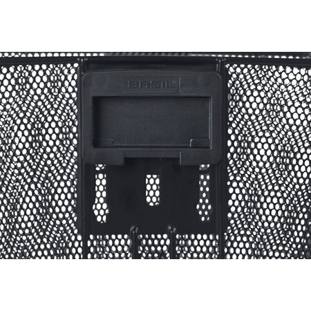 Basil Fietsmand Bilbao Front KF Zwart