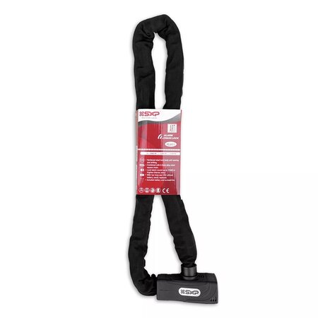 SXP Kettingslot Alarm 120 cm  8,5 mm Zwart ART-2