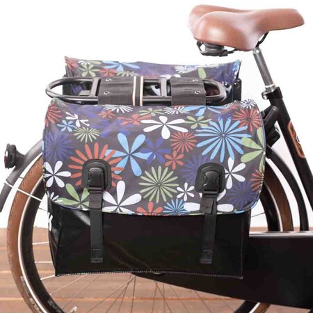 Beck Dubbele fietstas Classic 46L Rising Sun