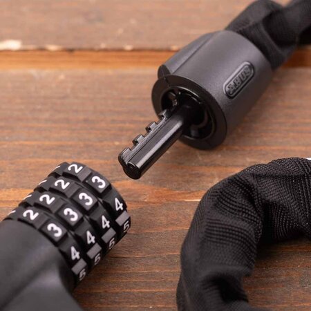 ABUS Kettingslot Tresor 1385 zwart - 110 CM