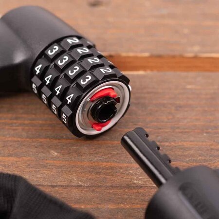 ABUS Kettingslot Tresor 1385 zwart - 110 CM