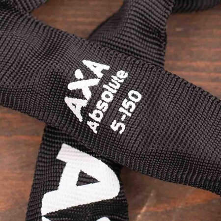 AXA Kettingslot Absolute 5-150 Zwart 150 cm