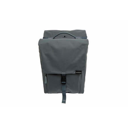 New Looxs Dubbele fietstas Tulum Detachable 32L Grijs/Groen