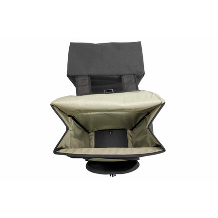 New Looxs Dubbele fietstas Tulum Detachable 32L Grijs/Groen