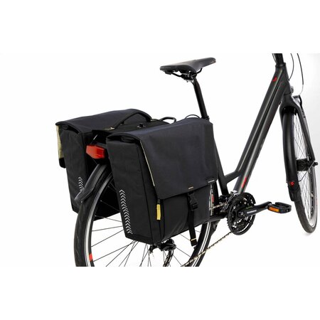 New Looxs Dubbele fietstas Tulum MIK 32L Zwart