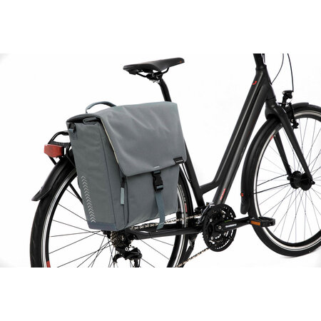 New Looxs Enkele fietstas Tulum 16L Grijs/Groen