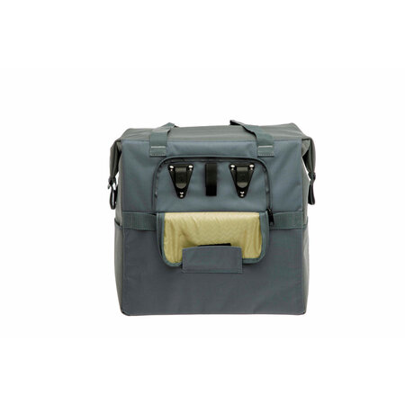 New Looxs Enkele Fietstas Tulum Camella 26L Grijs/Groen