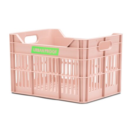 Urban Proof Fietskrat Recycled Junior 10L Warm Roze