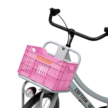 Urban Proof Fietskrat Recycled Junior 10L Felroze